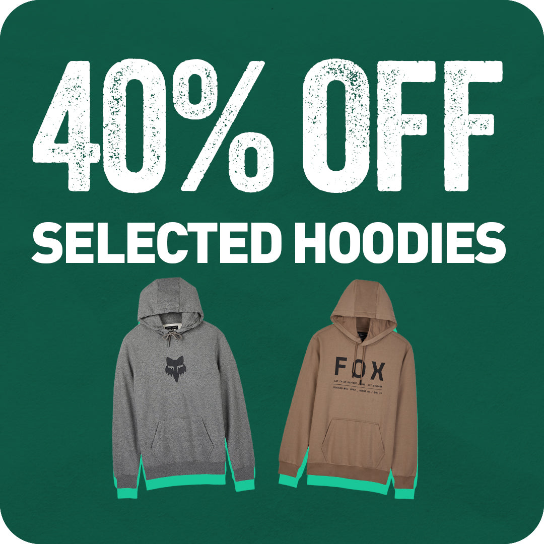 40% Off Selected Hoodies!