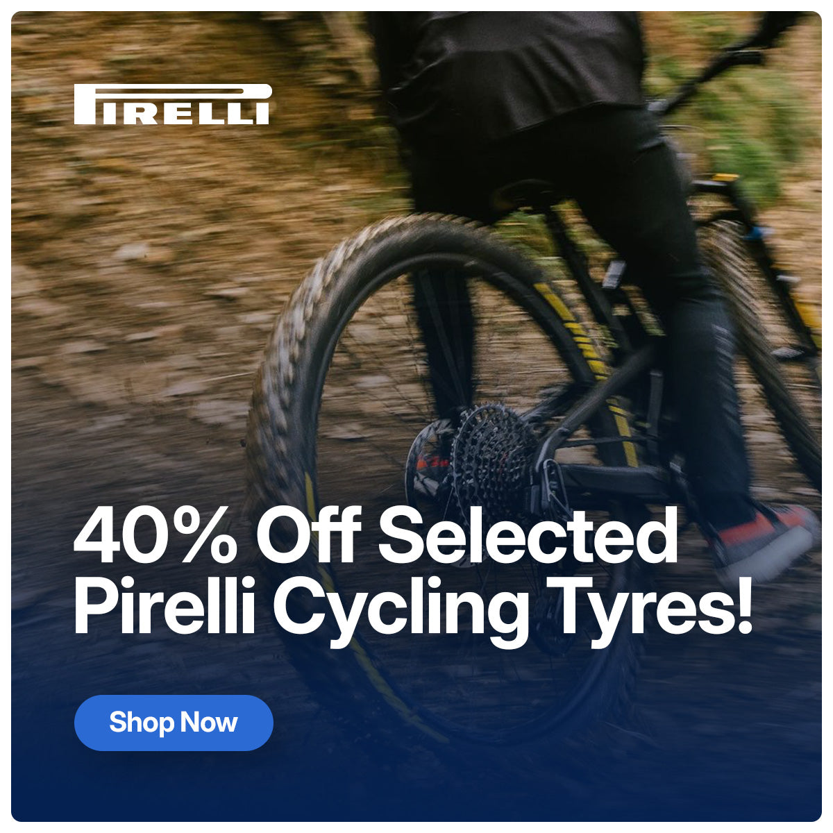 40% Off Selected Pirelli Cycling Tyres!