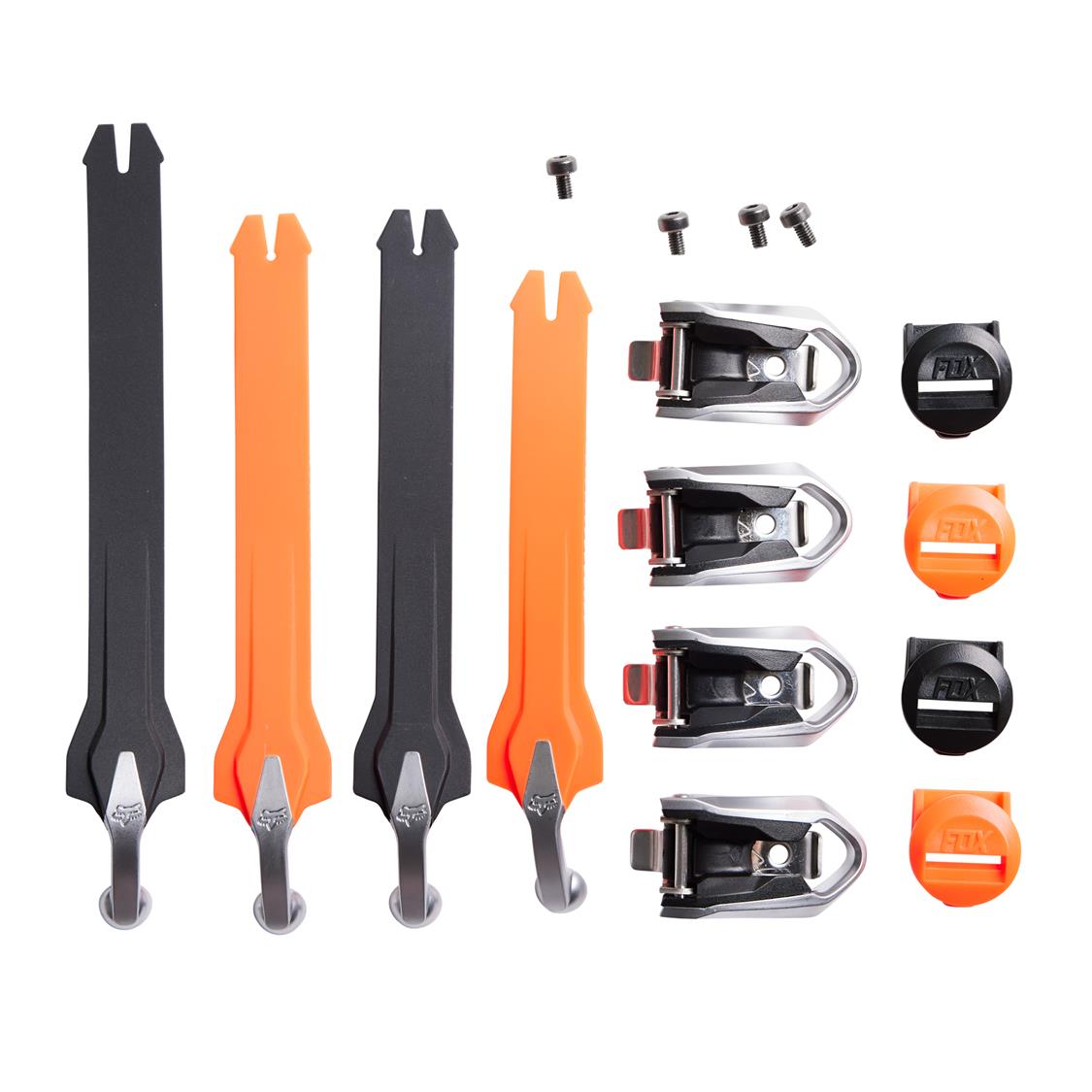FOX MOTION BOOT STRAP KIT [FLO ORANGE] — RidersOutlet