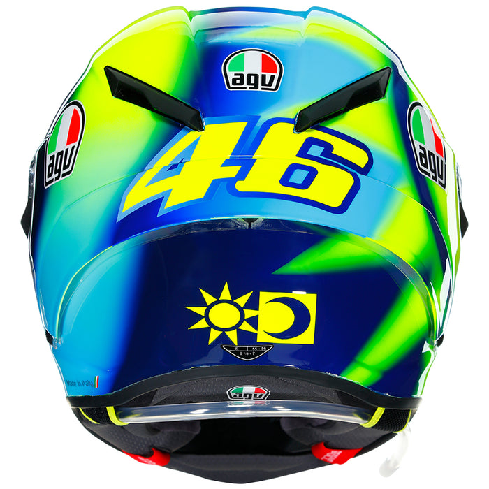 agv pista gp rossi soleluna limited edition RR Helmet - 2023 - AGV Pista GP RR Pista GP RR is an exact replica of the AGV helmet used in races by professional world championship riders AGV Pista GP RR Soleluna