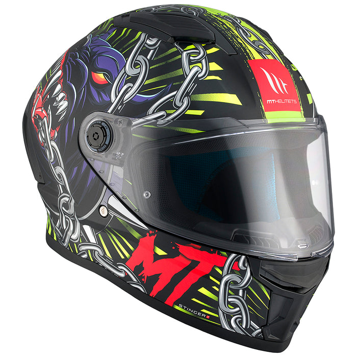 1334A66033-1PP-24-HELMET MT FF126 STINGER 2 AKIN A