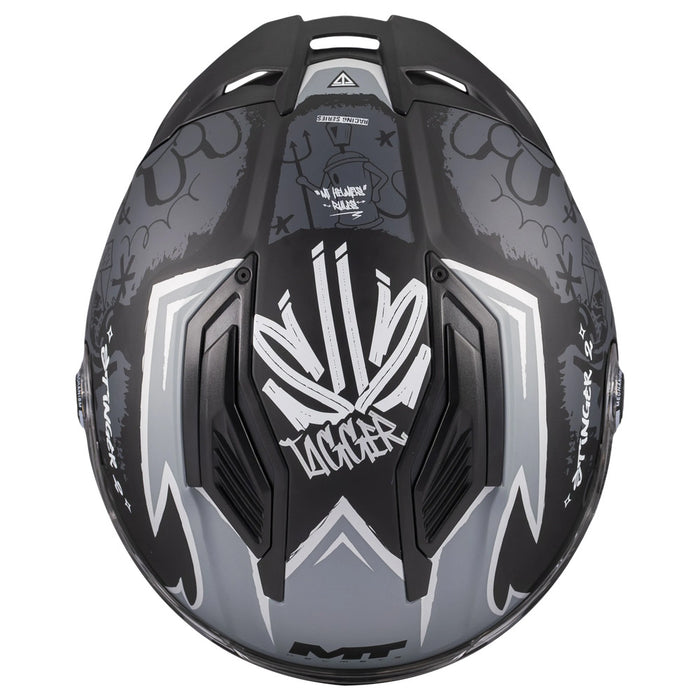 MT STINGER 2 YOUTH [TAGGER MATT GREY-BLACK] - 6