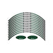 KEITI REFLECTIVE WHEEL 3 STRIPE RACING WS820G [GRE