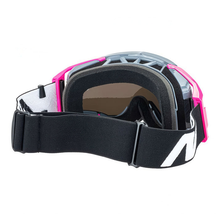 NITRO NV-150 GOGGLES [GREY PINK BLUE LENS] 3