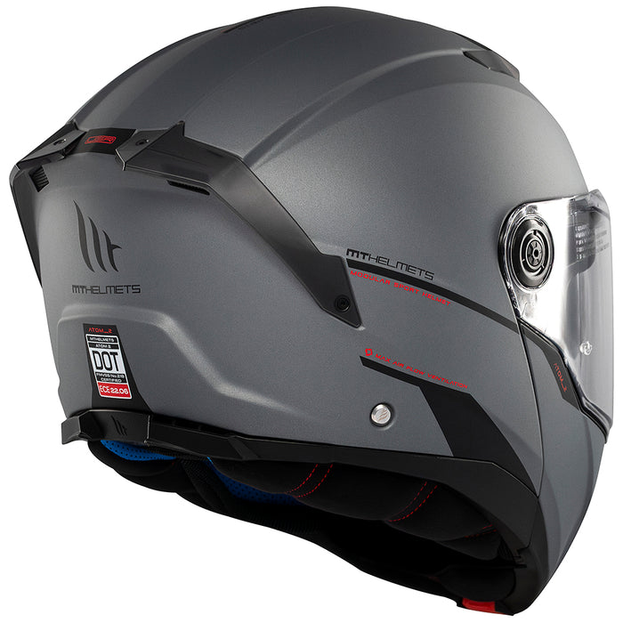 1335000023-1PP-25-FU404SV MT Helmets Atom 2 Solid 