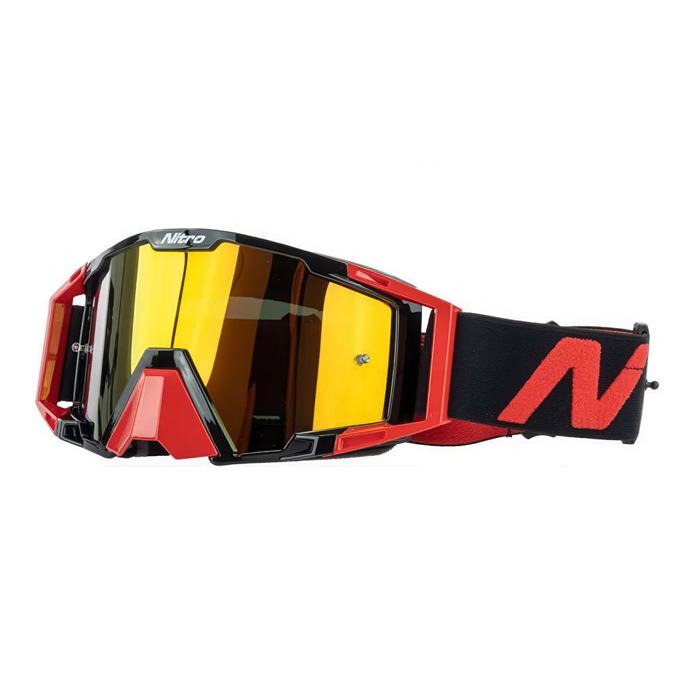 NITRO NV-100 GOGGLES [RED/BLACK] — RidersOutlet