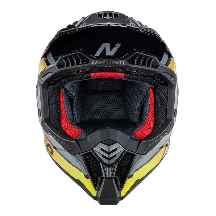 NITRO MX710 [ONYX BLACK RED YELLOW] 3