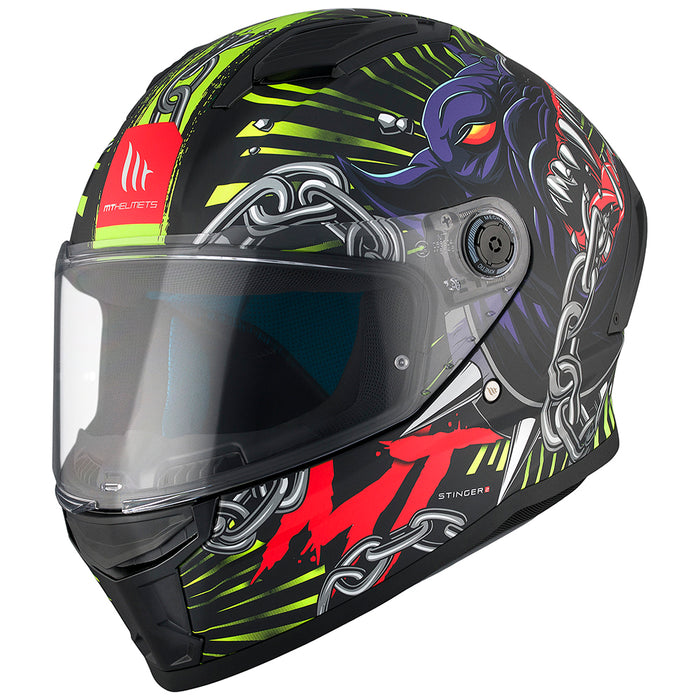 1334A66033-1PP-24-HELMET MT FF126 STINGER 2 AKIN A