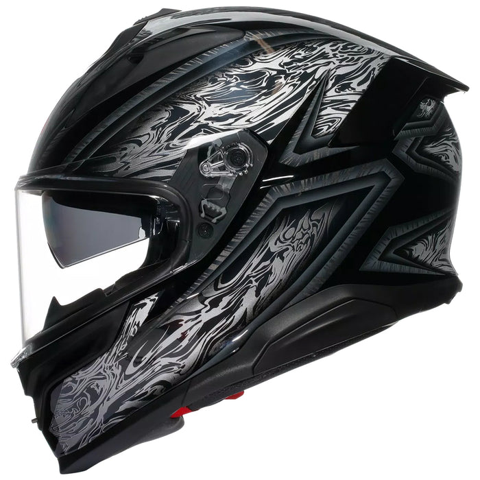 AGV K7 [DAMASCUS BLACK SILVER] 4