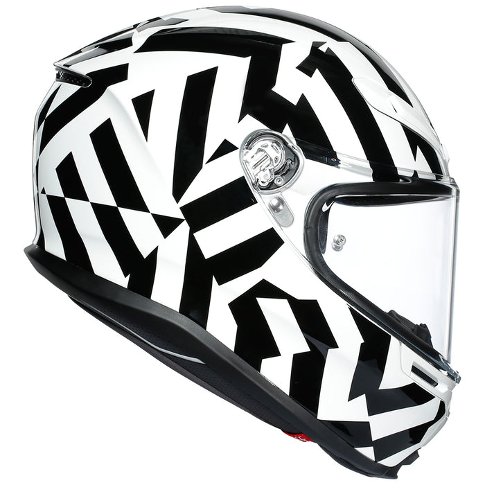 AGV K6 SECRET [BLACK/WHITE]