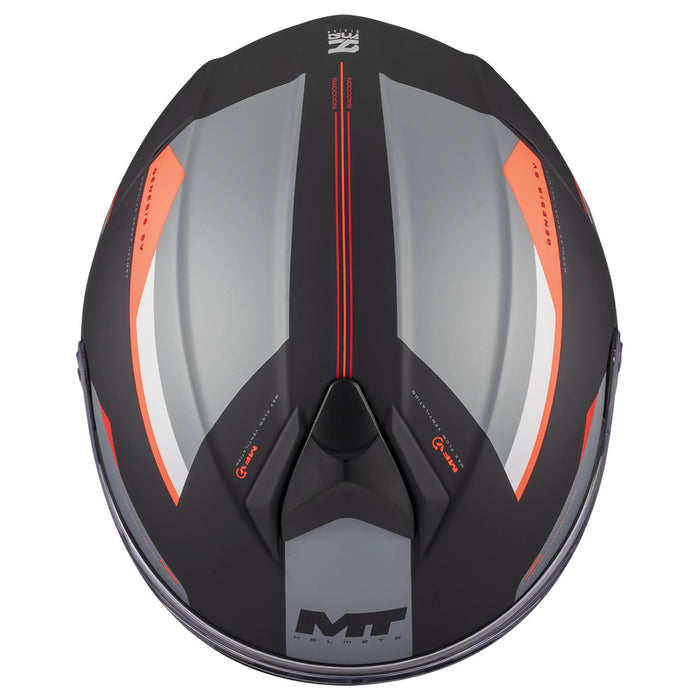 MT GENESIS SV [RACCOON MATT BLACK-GREY-ORANGE] - 6