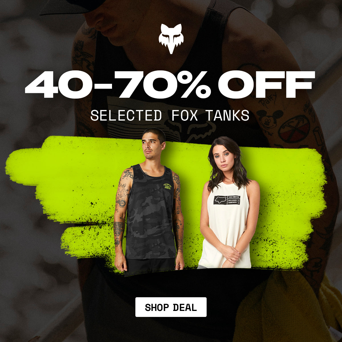 Black Friday Tank Sale!