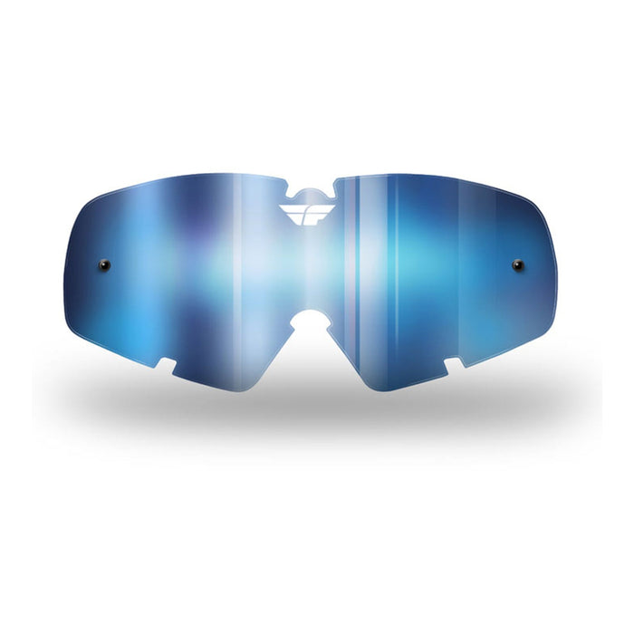FLY ZONE/FOCUS GOGGLE LENS (2012-2018) YTH BLU MIRROR/ SMO