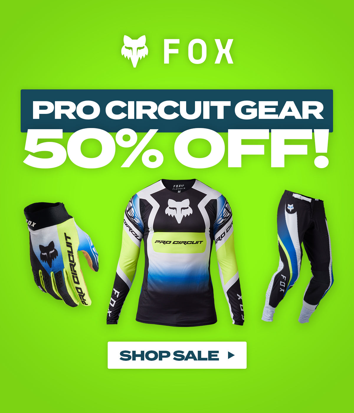 Fox Pro Circuit Flexair Gear - 50% OFF!