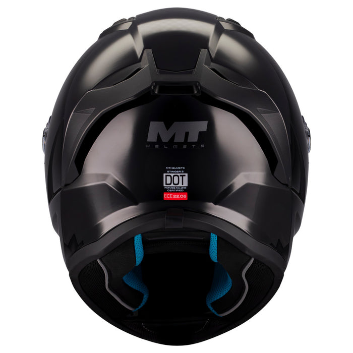 MT STINGER 2 YOUTH [PURE MATT BLACK] - 5