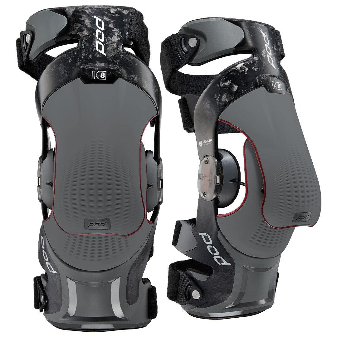POD K4 Knee Brace M/Lホワイト/ブラック（POD — RidersOutlet）