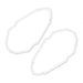 KEITI TANK GRIPS UNIVERSAL 1 PIECE [CLEAR] 2
