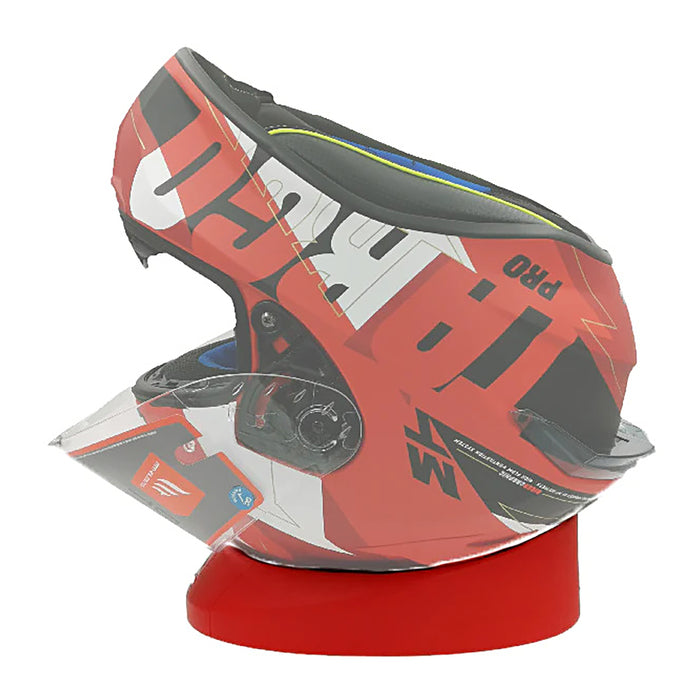 MT RING HELMET DISPLAY [RED] 2