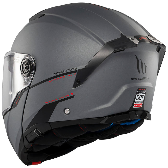 1335000023-1PP-25-FU404SV MT Helmets Atom 2 Solid 