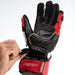 RST TRACTECH EVO 4 CE LEATHER GLOVE [RED] 4