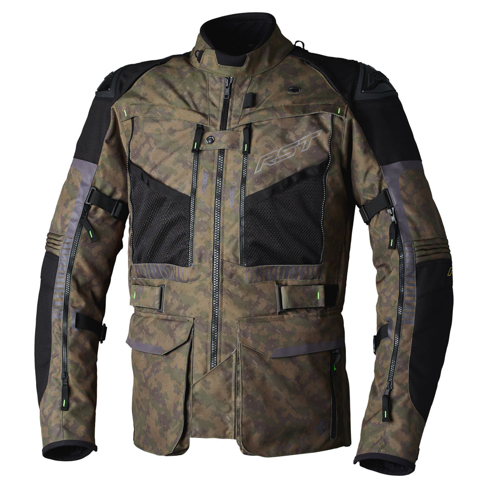 RST PRO SERIES RANGER CE TEXTILE JACKET [DIGI GREEN] — RidersOutlet