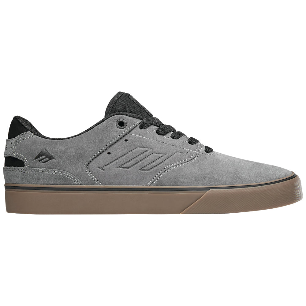 EMERICA THE REYNOLDS LOW VULC [GREY/BLACK/GUM] — RidersOutlet