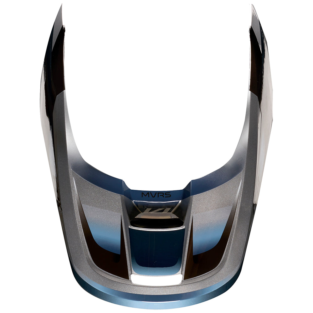 Fox MX19 V1 Visiera Di Ricambio Per Casco | Colore Motivo Blu/Grigio | Grundartikel | Adatta Per Caschi Fox MX19
