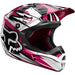Fox V1 Undertow Helmet Visor Black/Pink (7072941015100)